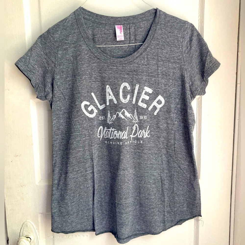 Gray Glacier National Park T-Shirt